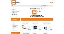 Desktop Screenshot of disco-outlet.nl
